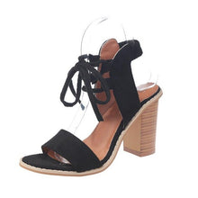 Load image into Gallery viewer, moda topuk sandalet
